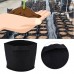 10 Gallon 3Pcs Fabric Round Planter Planting Grow Bag Plant Pouch Root Pots Container, Black   